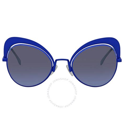 Fendi Eyeshine Blue Gradient Cat Eye Ladies 